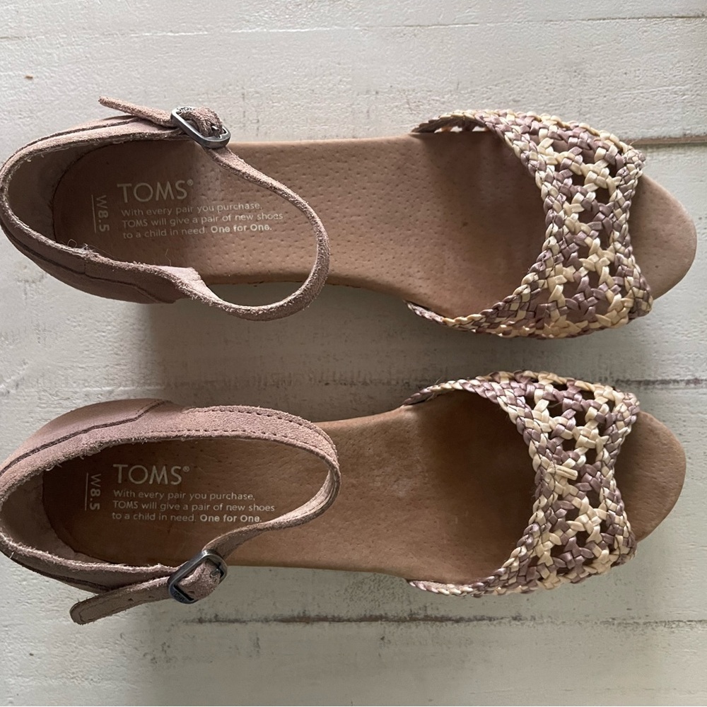 Toms Platform Wedge